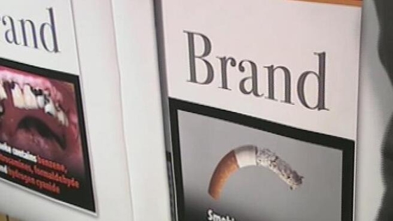 Graphic images on cigarette packs, 2004
