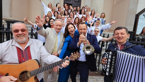 Watch: Irish-based Ukrainian Choir record a Phil Coulter classic