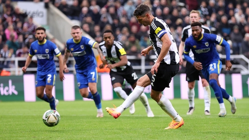 Fabian Schar converts from 12 yards