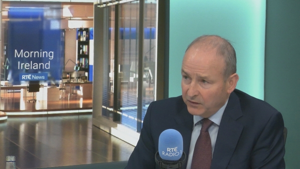 The Fianna Fáil leader said priority supplies had been sent in advance of the recent escalation in violence.