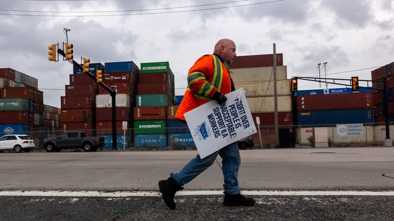 The strike by the International Longshoremen's Association (ILA) union has blocked everything from food to car shipments across dozens of ports from Maine to Texas in the US