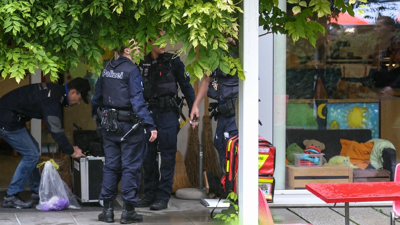 Swiss prosecutors said a 23-year-old Chinese man arrested at the scene confessed under questioning