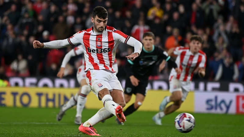 Republic of Ireland international Tom Cannon is loan at Stoke from Leicester