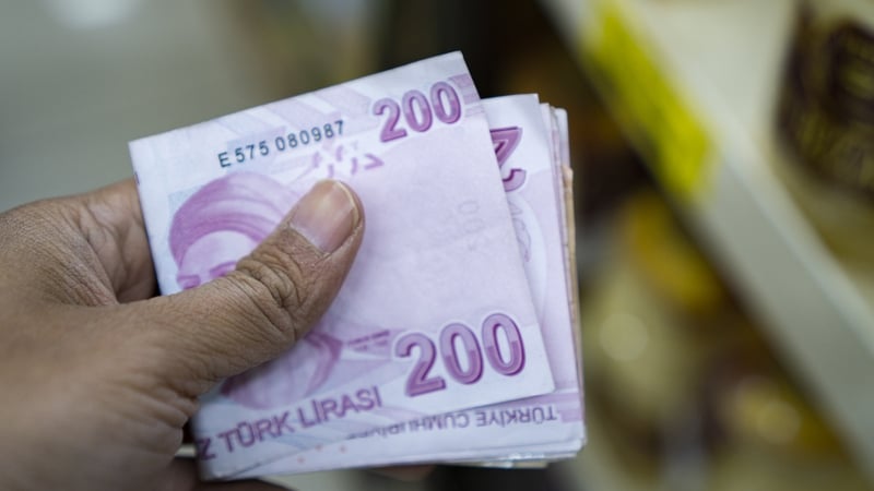 Turkey's annual inflation rate fell slightly to 48.6% in October, a smaller fall than had been expected