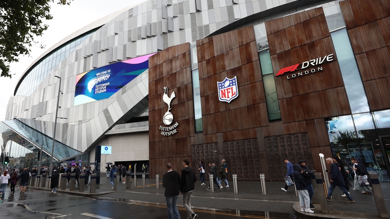 The NFL returns to the Tottenham Hotspur Stadium