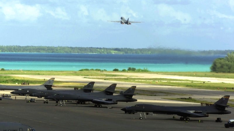 Britain has been under pressure for decades to hand over the Indian Ocean islands but has resisted because of the Diego Garcia base (File image)