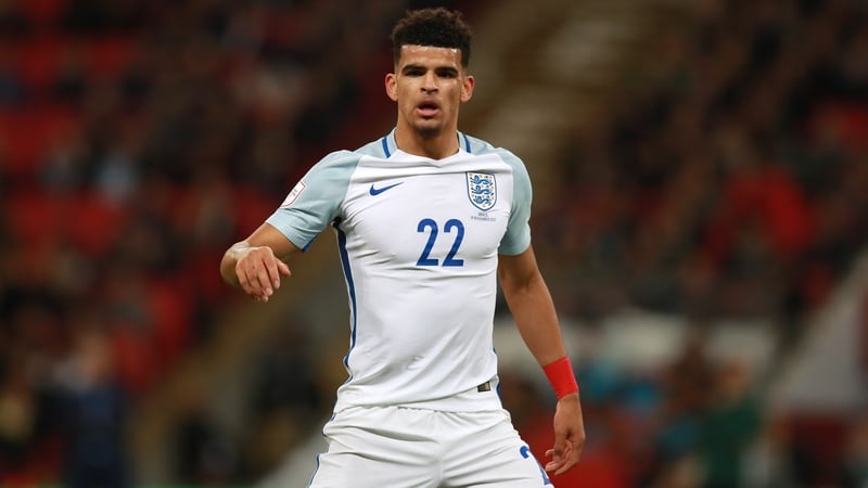 Dominic Solanke's one and only England cap came as a substitute against Brazil in 2017