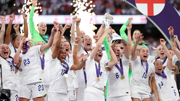 England won the most recent Euros in 2022