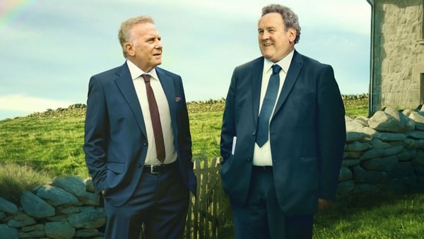 Paul Reiser and Colm Meaney in The Problem With People