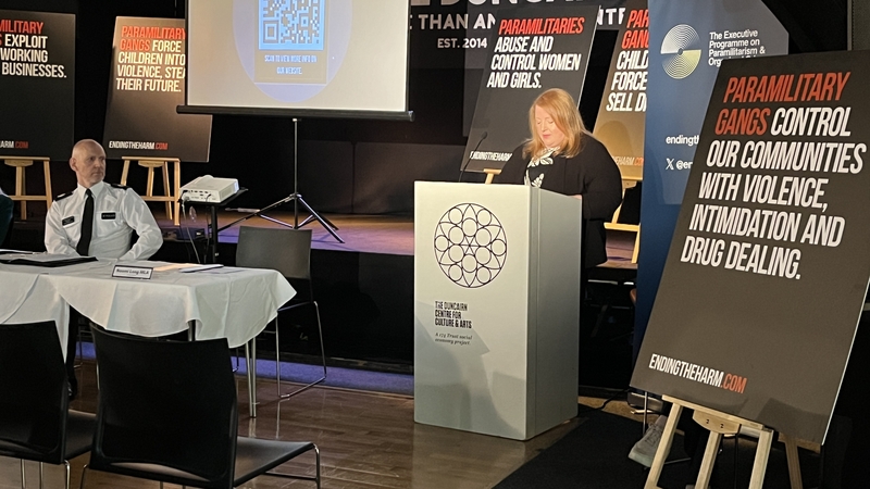 The PSNI is actively investigating six crime groups linked to paramilitaries, four within loyalism and two in republicanism