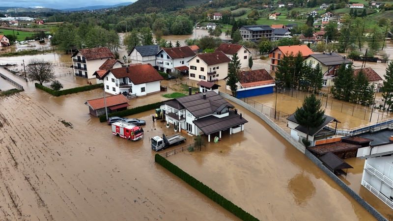 The flooding is expected to be the worst Bosnia has seen in a decade