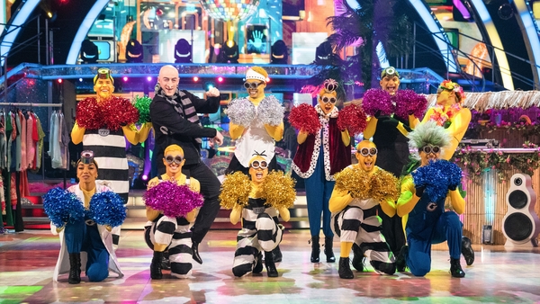 Strictly professionals become minions for movie week