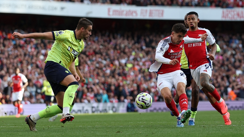 Kai Havertz draws Arsenal level at the Emirates