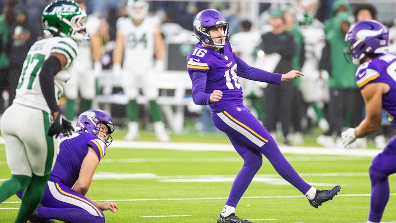 Will Reichard's field goal helped the Vikings to victory