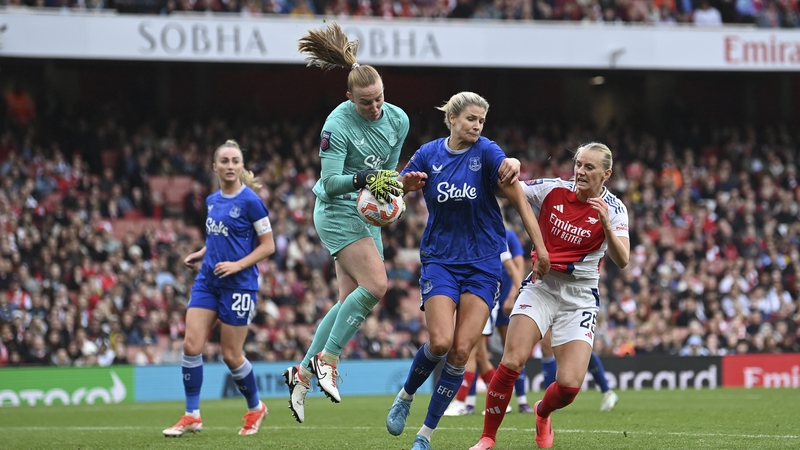 Courtney Brosnan kept a clean sheet at the Emirates