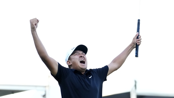 Kevin Yu took the title after a play-off