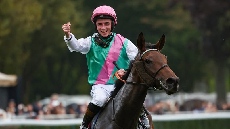 Rossa Ryan and Bluestocking after winning the Prix de l'Arc de Triomphe