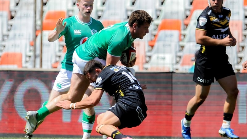 Hooker Gus McCarthy in action during Emerging Ireland's win over Western Force