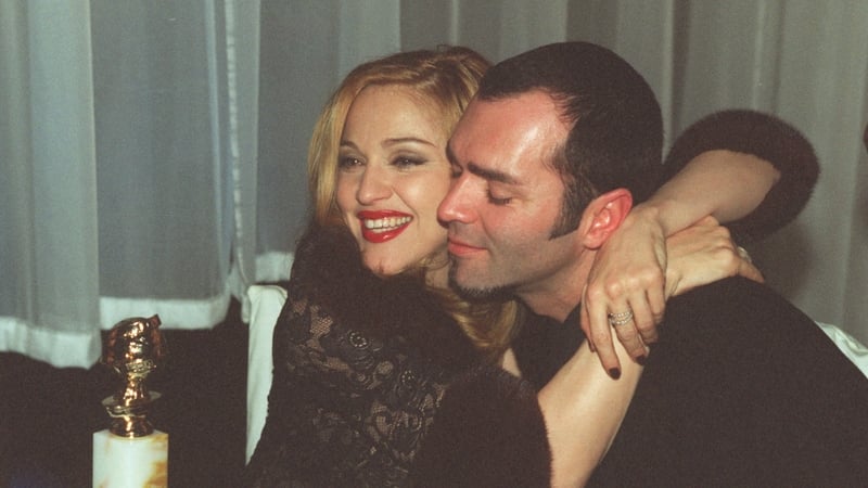Madonna with her brother Christopher Ciccone in 1997. Photo credit: Gary Friedman/The LA Times
