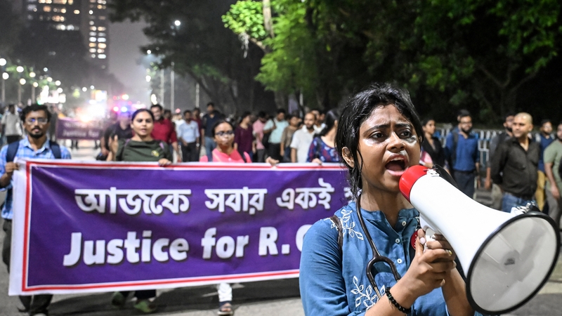 The murder of the doctor lead to protests, with medical workers in Kolkata going on strike