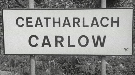 Carlow town featured on Hall's Pictorial Weekly, 1974