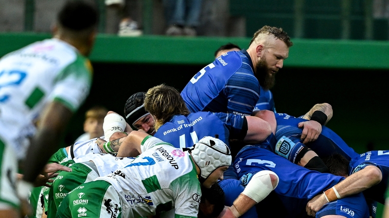 RG Snyman got stuck in on his Leinster debut