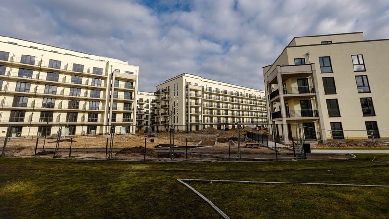 New apartment blocks in Berlin