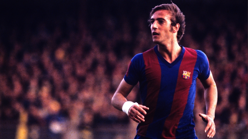Neeskens joined Barcelona after a trophy-laden spell with Ajax