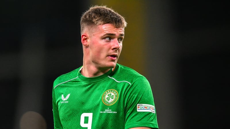 Evan Ferguson came off the bench in the 2-0 defeats to England and Greece