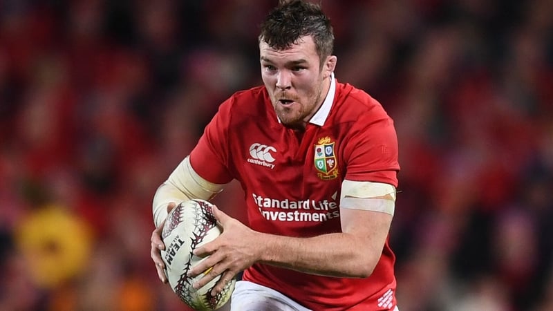 Peter O'Mahony captained the Lions against New Zealand in 2017