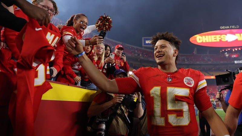 Patrick Mahomes is more focused on his own game than being regarded as the game's GOAT