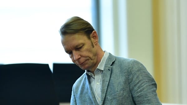 Christian Brueckner pictured in court in Brunswick yesterday