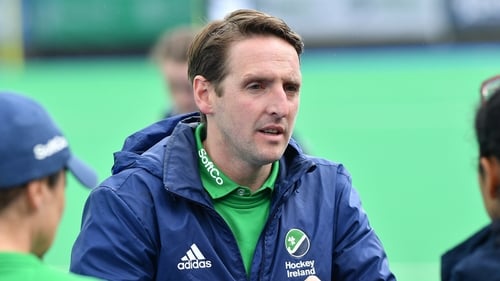 Ireland head coach Gareth Grundie