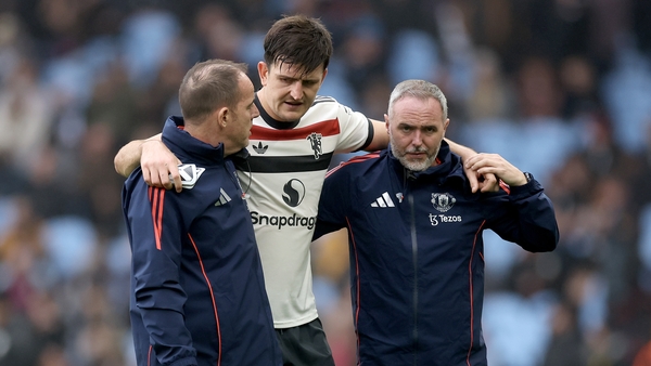 The defender leaving the Villa Park pitch