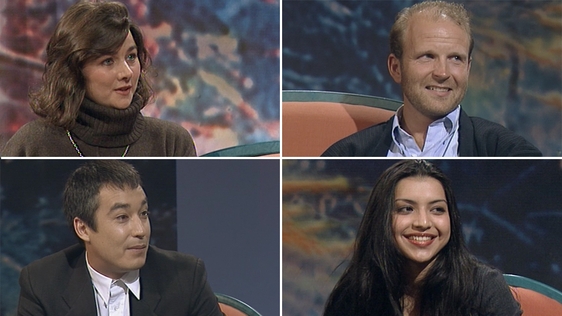 Single people Winifred, Eric, Ailish and Ken on 'Kenny Live' in 1994.