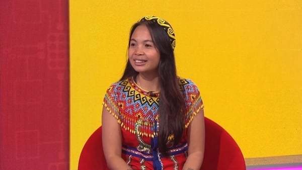 Plorentina Dessy Elma Thyana in the news2day studio.