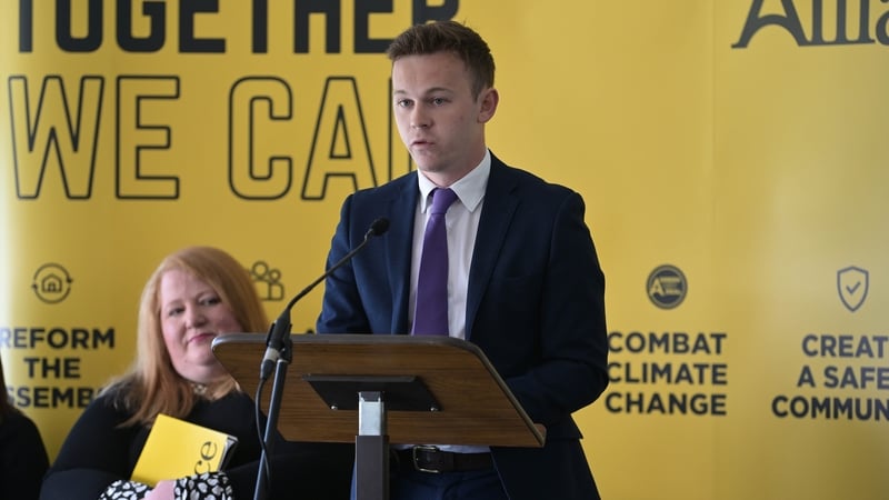Eoin Tennyson clinched the deputy leader role over party colleague Kate Nicholl (file image)