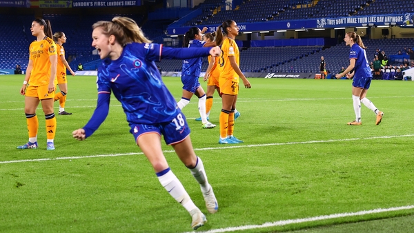 Sjoeke Nusken put Chelsea in front at Stamford Bridge