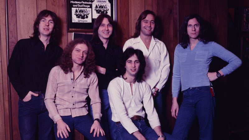 Foreigner pictured in 1978 for Life Magazine (L to R) Ian McDonald, Lou Gramm, Al Greenwood, Ed Gagliardi, Mick Jones and Dennis Elliott / Image: David Tan/Getty Images