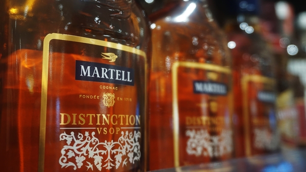 Brands such as Martell, Hennessy and Remy Martin will face the new Chinese tariffs