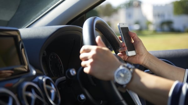 The RSA chair said mobile phone use while driving was a 'dangerous activitiy' (stock image)
