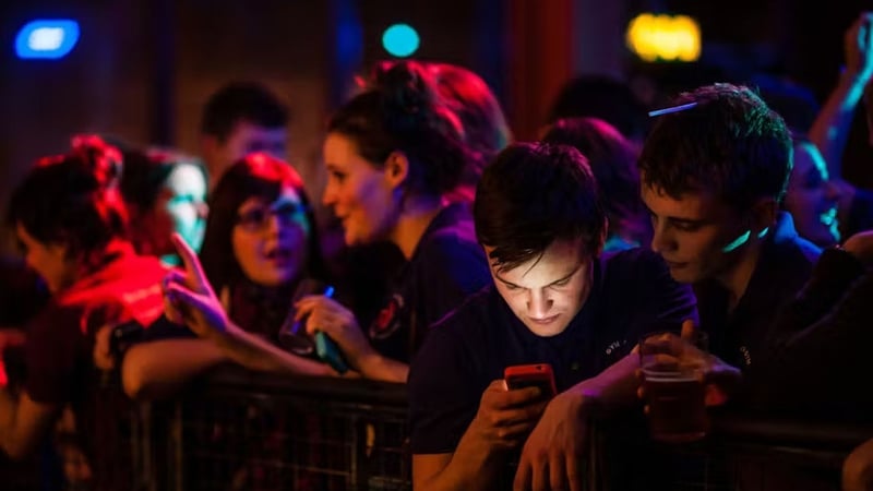 You never know who is looking at what you're typing... Photo: AberCPC/Alamy