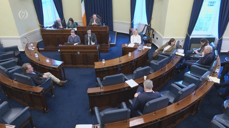 A number of senators abstained from the vote in protest over how a secret ballot was not allowed to take place