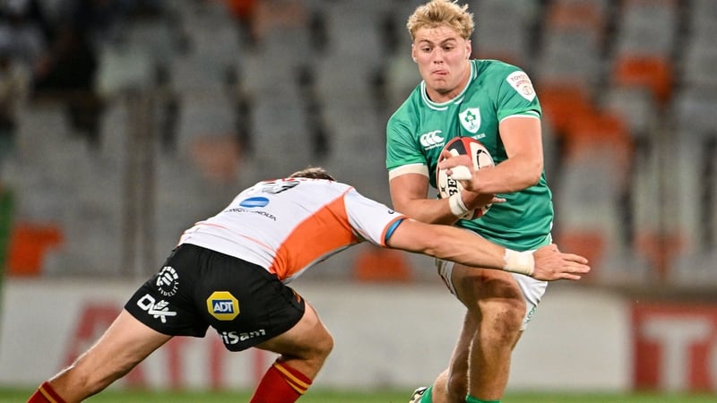 Hugh Gavin was the standout Irish player