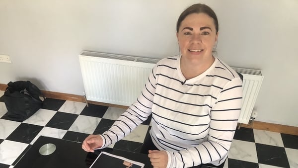 Angelina McDonagh has moved into her forever family home in Limerick with the help of homeless charity Novas