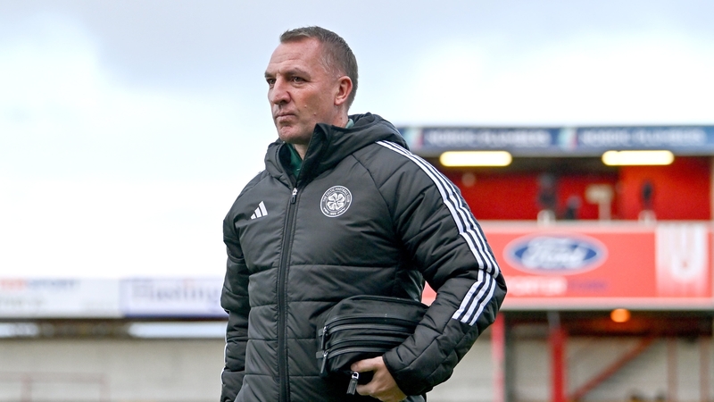 Brendan Rodgers took his Celtic side to Sligo Rovers for a friendly