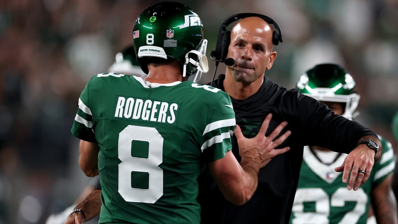 Aaron Rodgers' New York Jets have given head coach Robert Saleh the heave