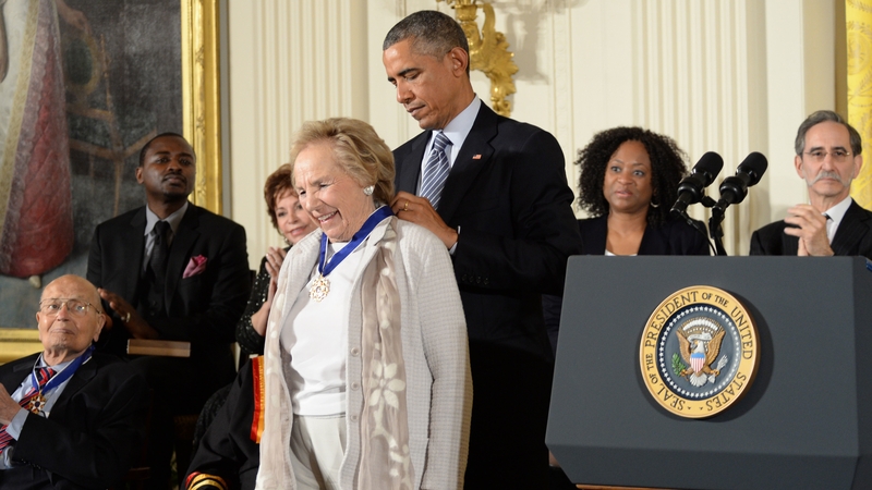 In 2014, then-president Barack Obama honored Ethel Kennedy with the Presidential Medal of Freedom