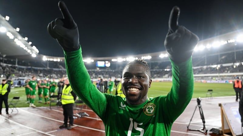 Festy Ebosele created the winner for Ireland