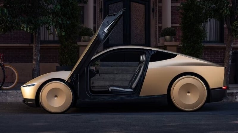 The new Tesla robotaxi has no steering wheel or pedals